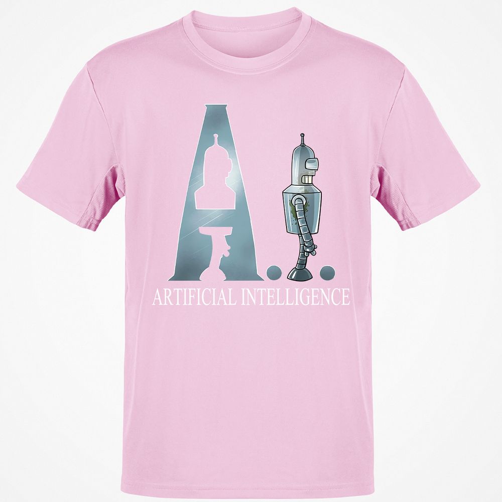 Classic Unisex T-Shirt - N124MVDD - Light Pink - 5