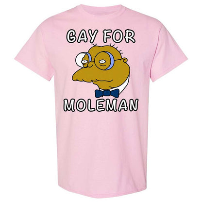 Gay for Moleman - Light Pink - 5