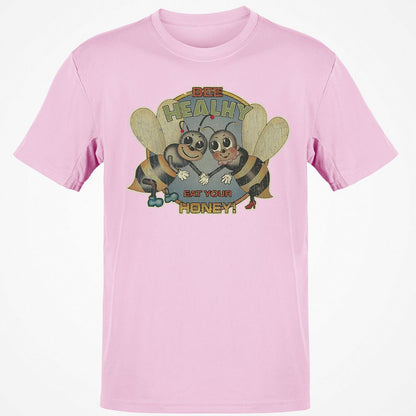 Bee Healthy Eat Your Honey - Light Pink - 5