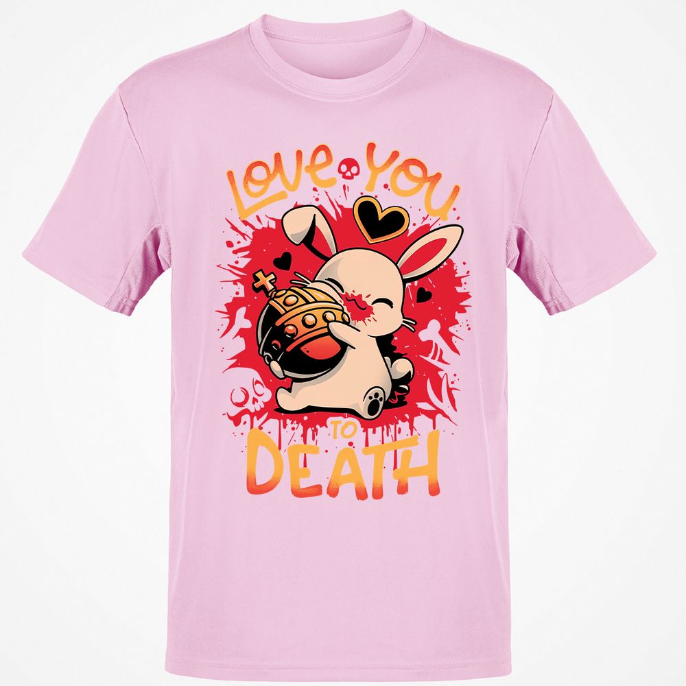 Classic Unisex T-Shirt - YJH72QZ2 - Light Pink - 5