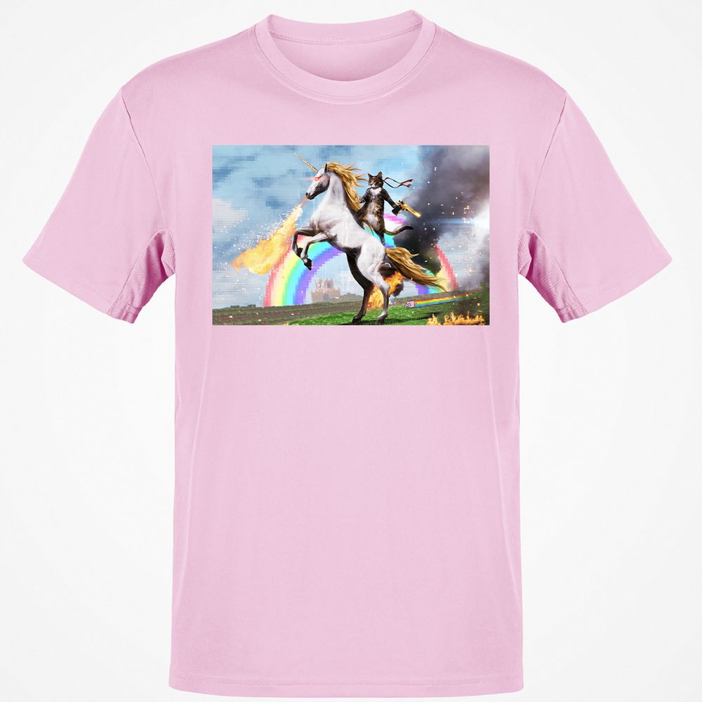 Classic Unisex T-Shirt - P8BZFVHX - Light Pink - 5