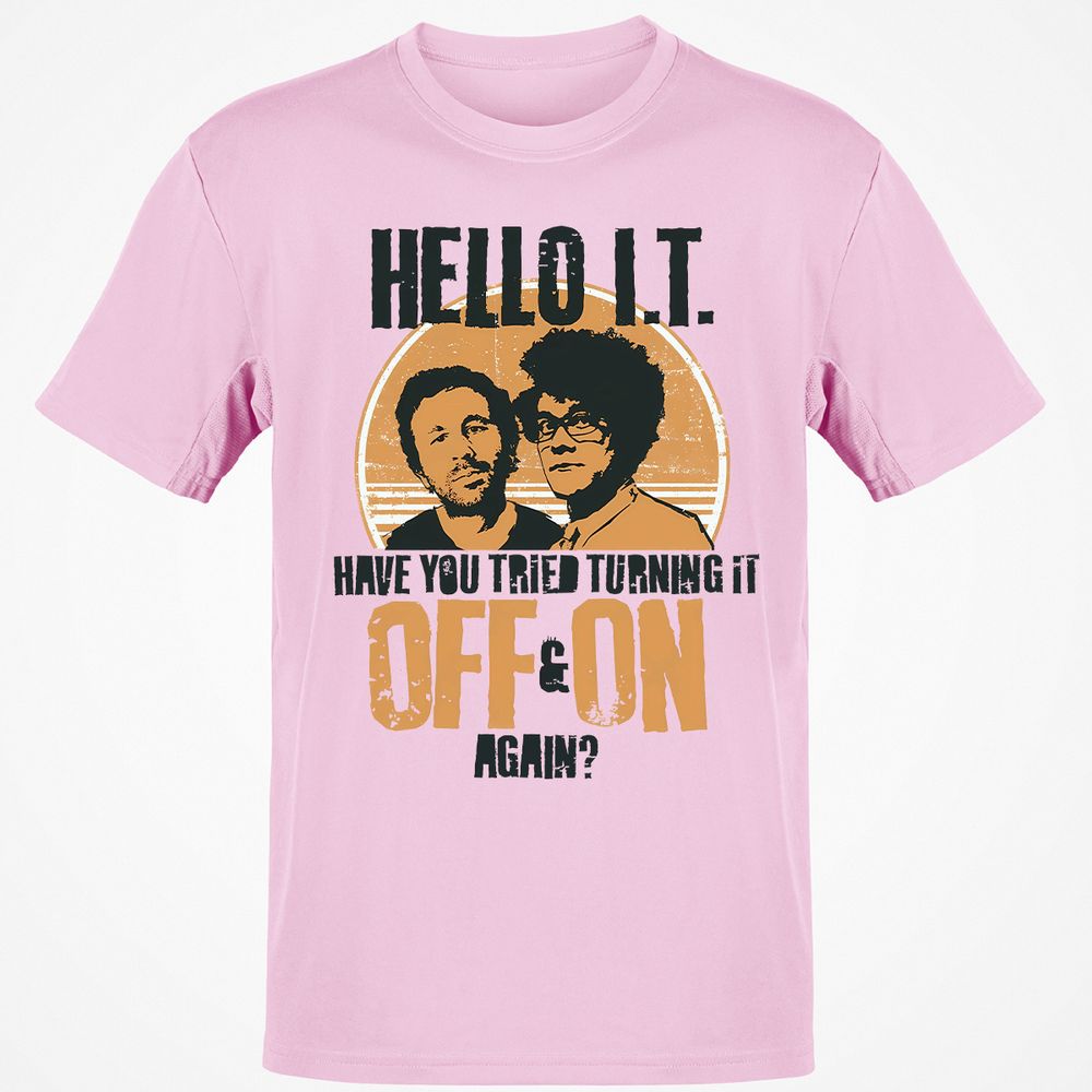 Have You Tried Turning It Off & On Again - Light Pink - 5