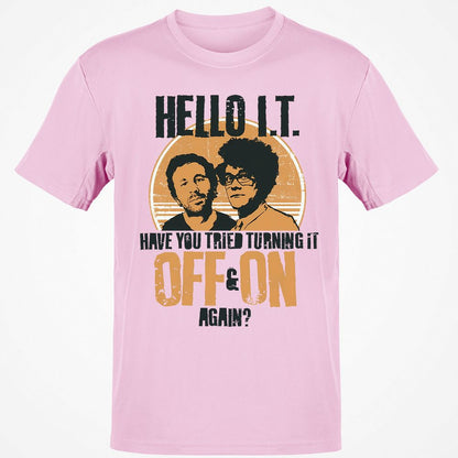 Have You Tried Turning It Off & On Again - Light Pink - 5