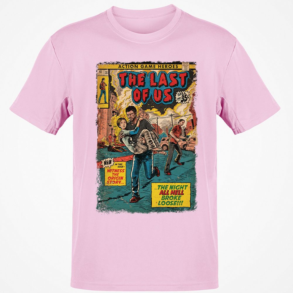 Classic Unisex T-Shirt - T5BV9Z1Y - Light Pink - 5