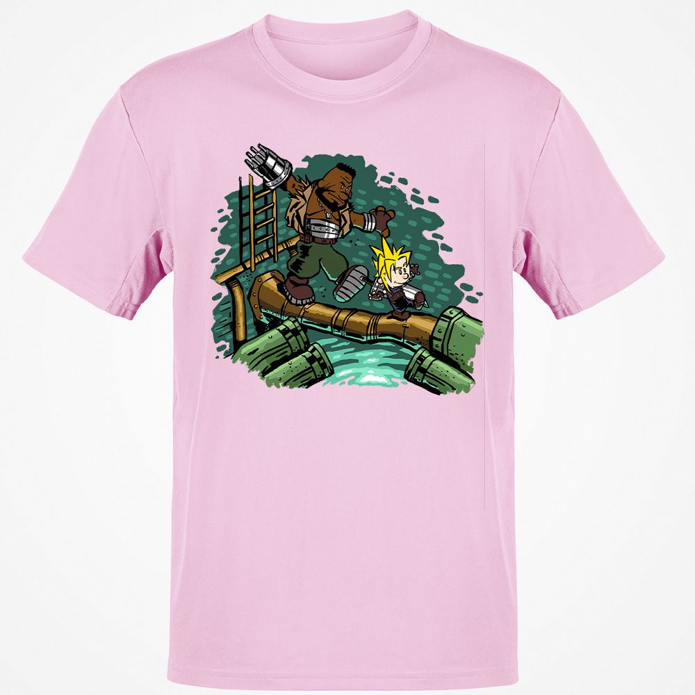 Classic Unisex T-Shirt - 71FNM345 - Light Pink - 5