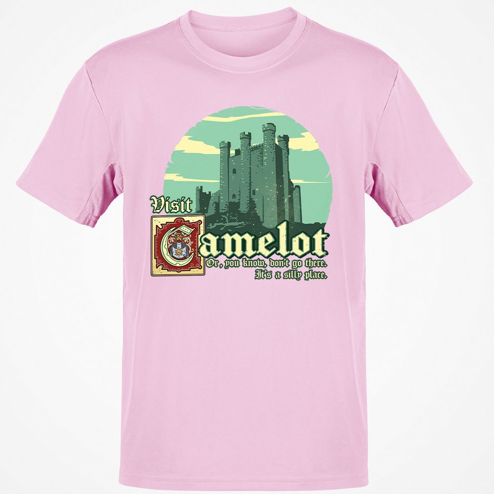 Classic Unisex T-Shirt - QT4TKWXG - Light Pink - 5