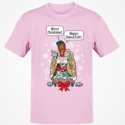 Classic Unisex T-Shirt - ZXQ49SDC - Light Pink - 5