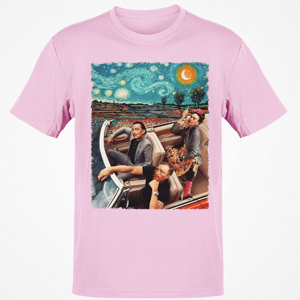Classic Unisex T-Shirt - QJ4HXJCP - Light Pink - 5