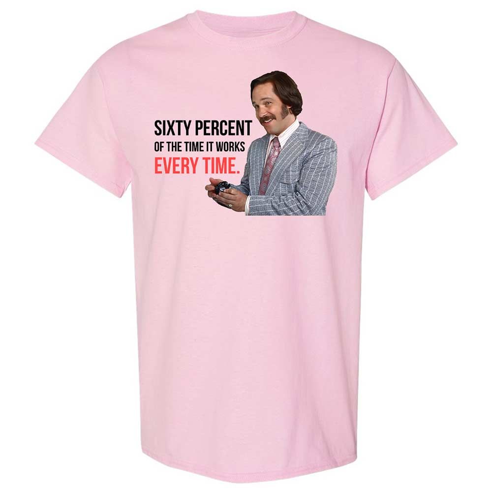 Classic Unisex T-Shirt - KXUPPS97 - Light Pink - 5