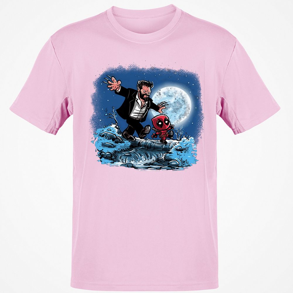 Classic Unisex T-Shirt - W9Q2DCND - Light Pink - 5