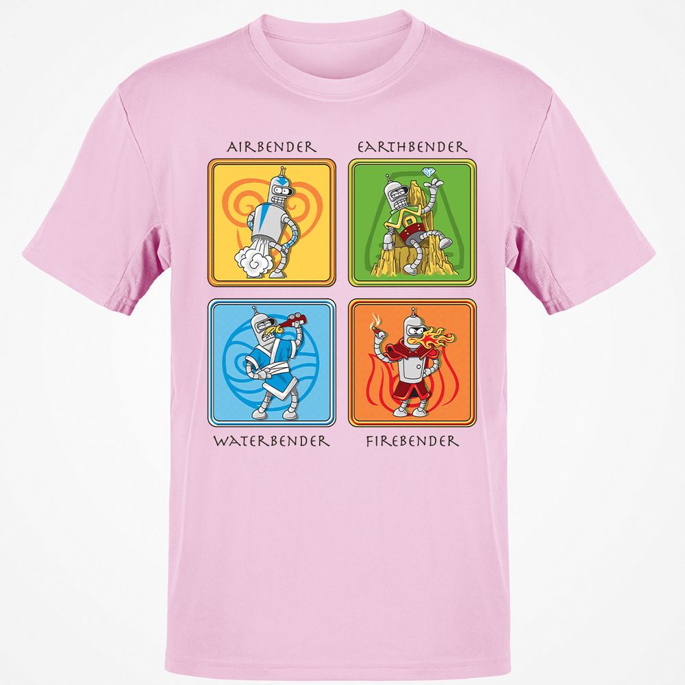 Classic Unisex T-Shirt - RE85DB6Q - Light Pink - 5