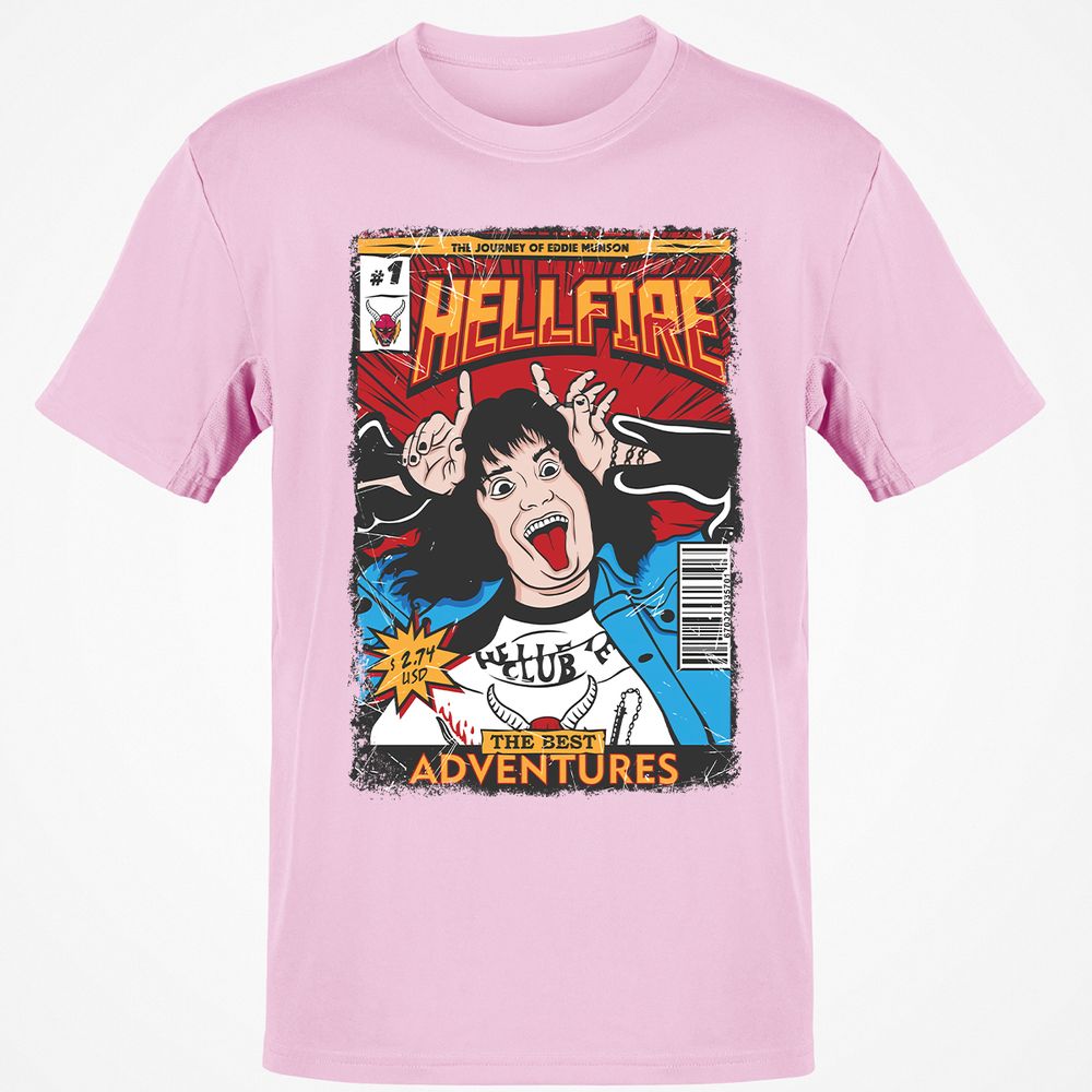 Classic Unisex T-Shirt - UAMTNKGT - Light Pink - 5