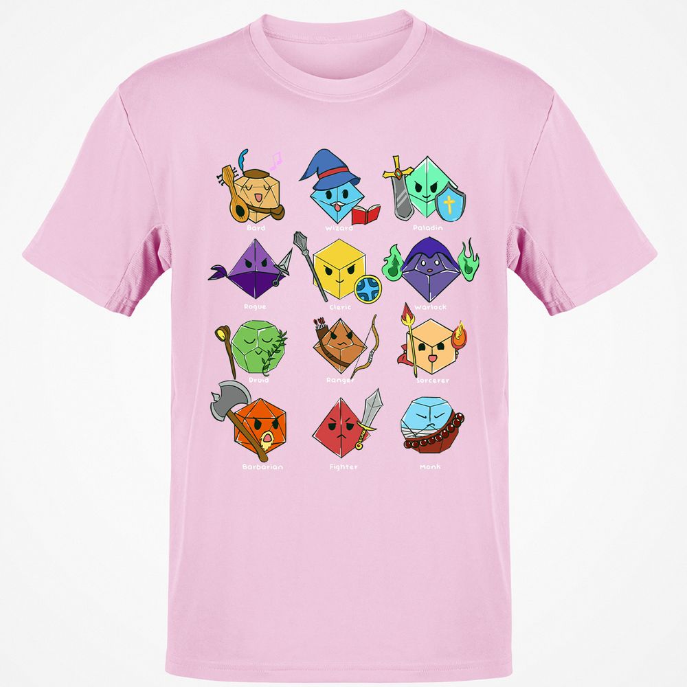 Classic Unisex T-Shirt - 6VY3QK35 - Light Pink - 5