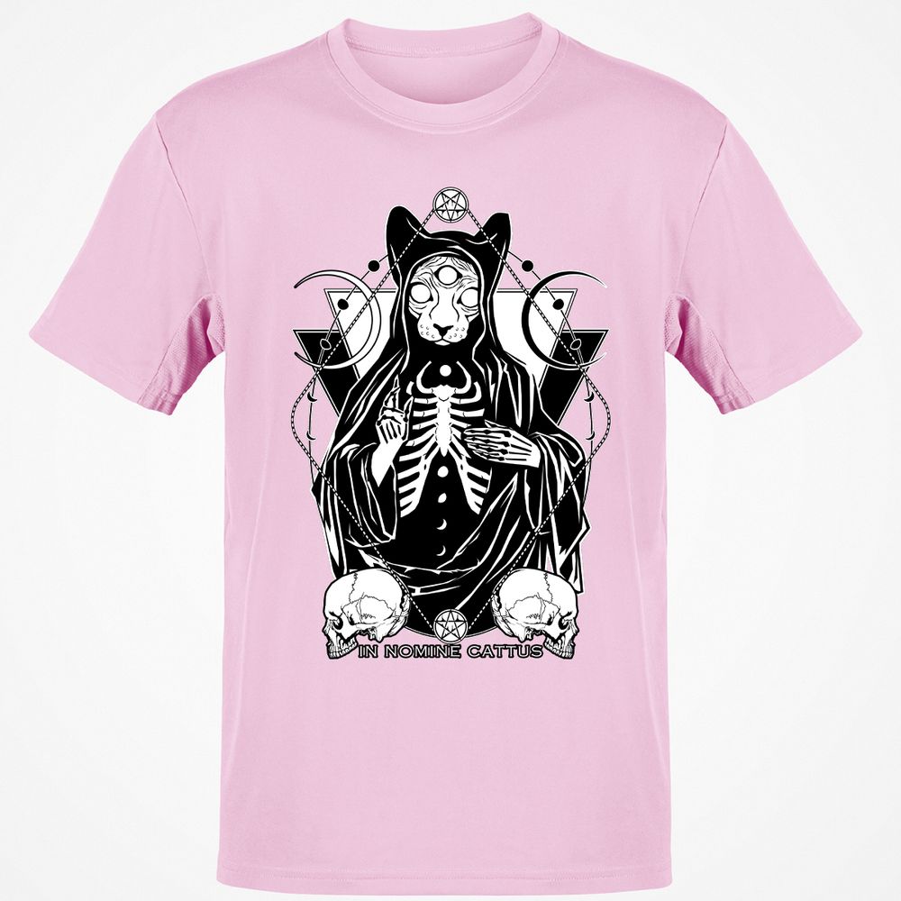 Classic Unisex T-Shirt - MDQK9FU6 - Light Pink - 5