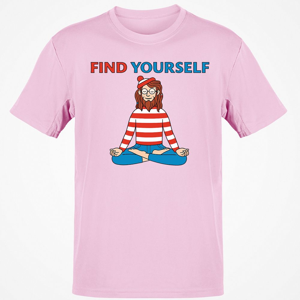 Classic Unisex T-Shirt - P6N8Z2DK - Light Pink - 5