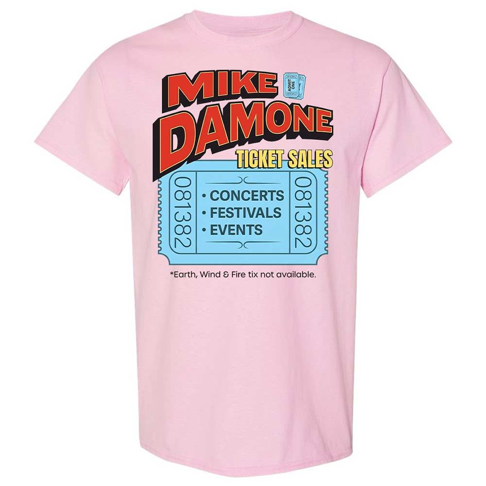 Damone Ticket Sales - Light Pink - 5