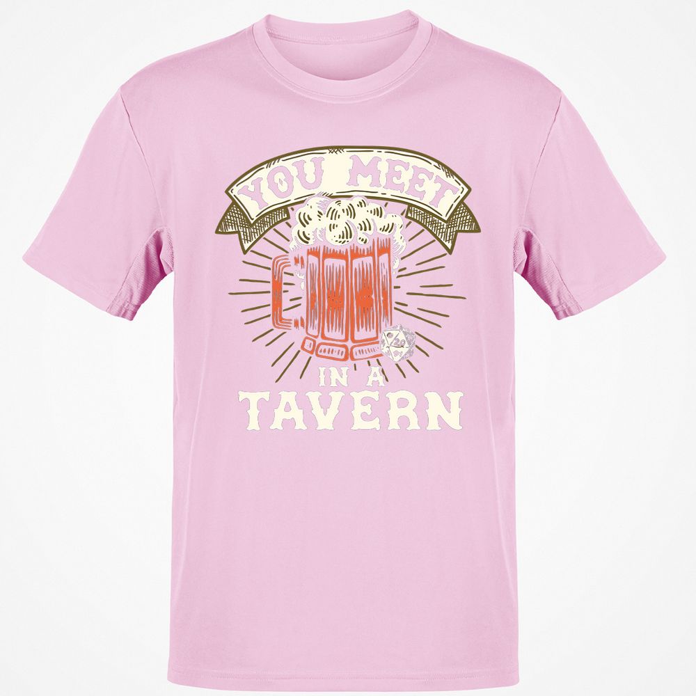 Classic Unisex T-Shirt - VHWKRQND - Light Pink - 5