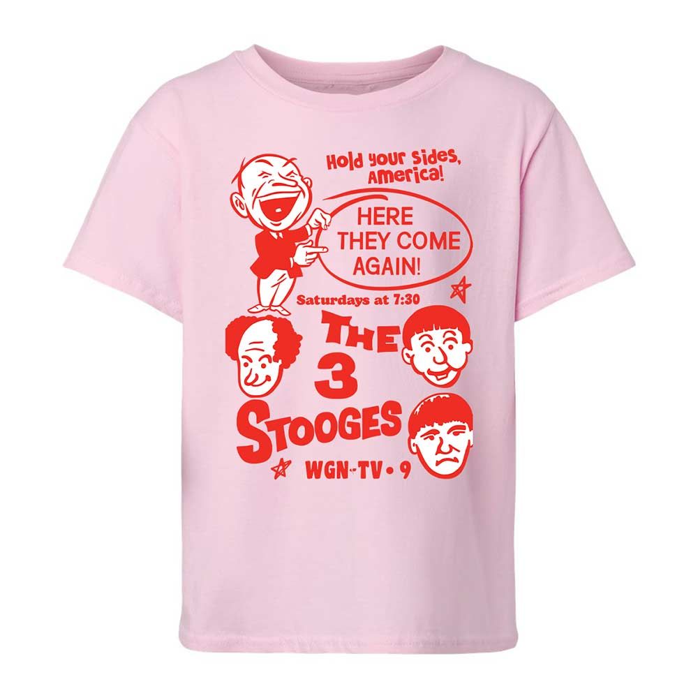 The 3 Stooges - Light Pink - 5