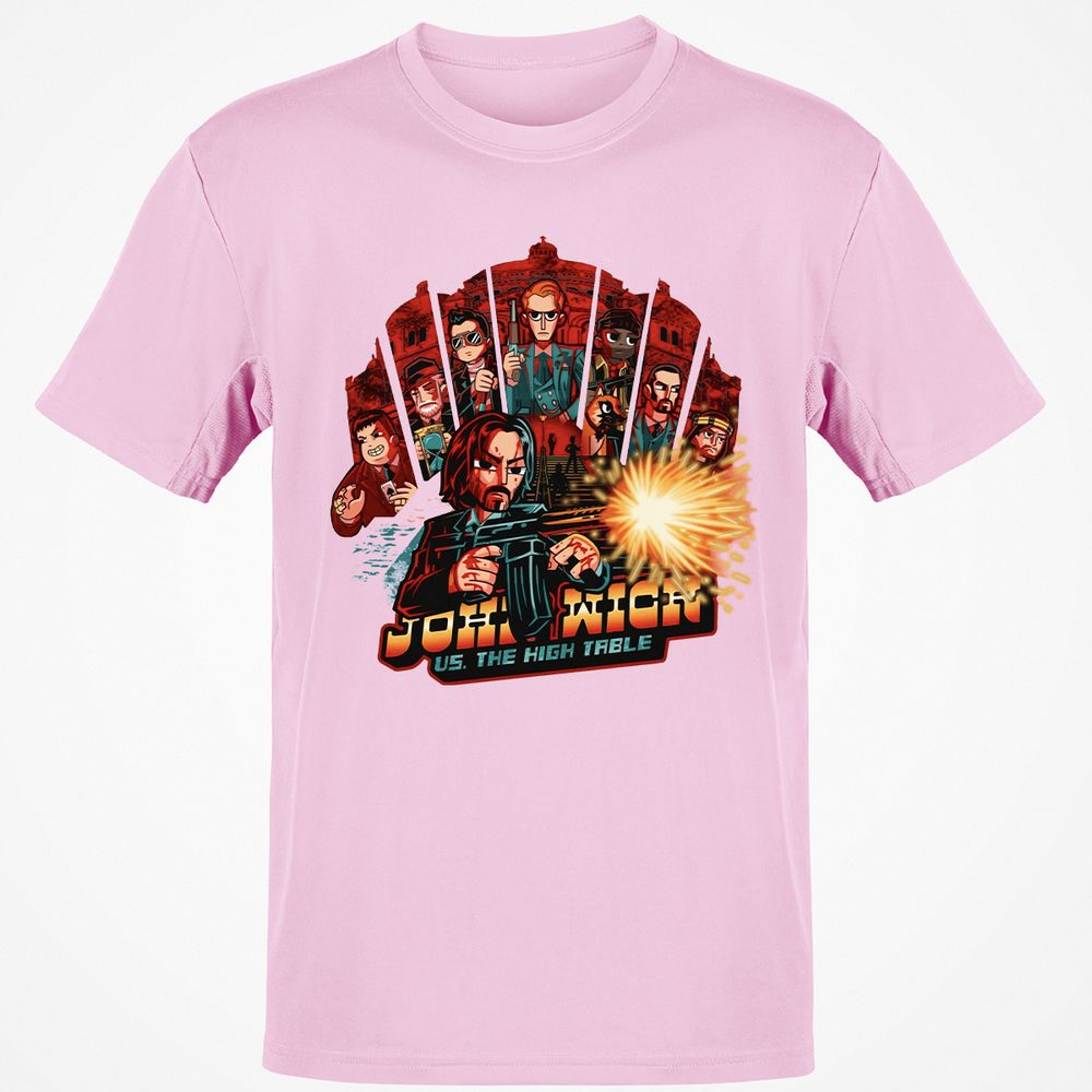 Classic Unisex T-Shirt - 6EBAD6AE - Light Pink - 5