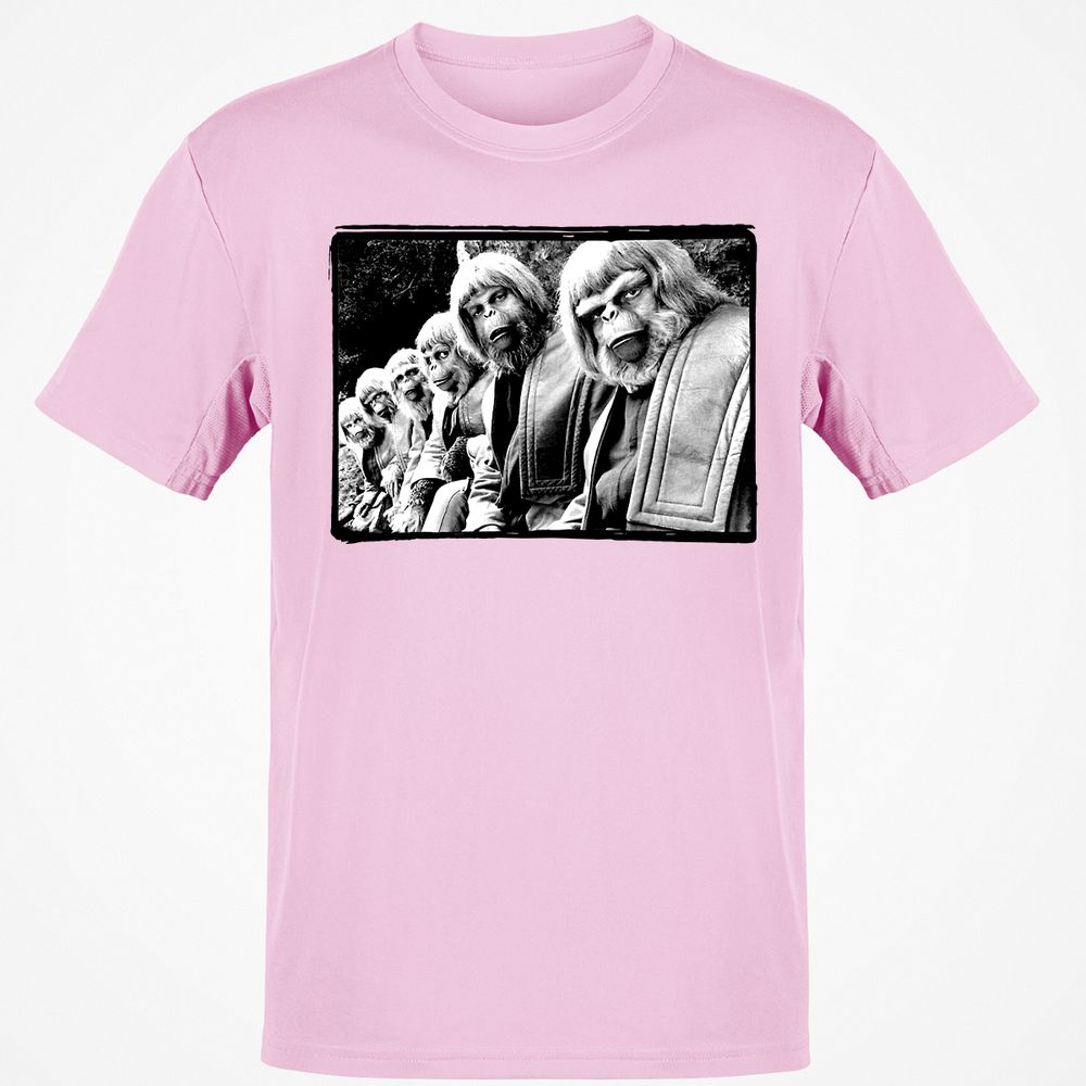 Classic Unisex T-Shirt - QW9KLNEL - Light Pink - 5