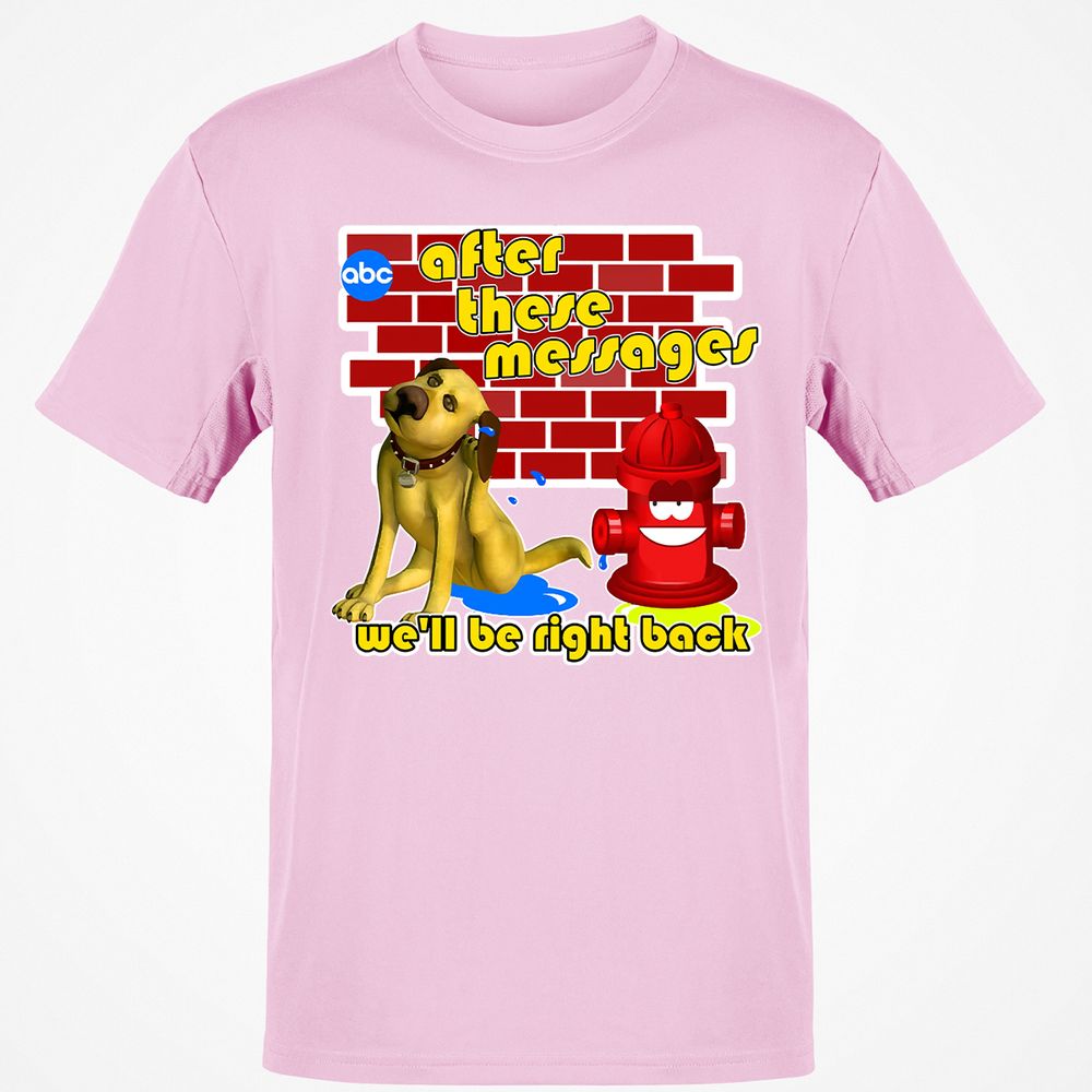 Classic Unisex T-Shirt - W8S2MQDA - Light Pink - 5