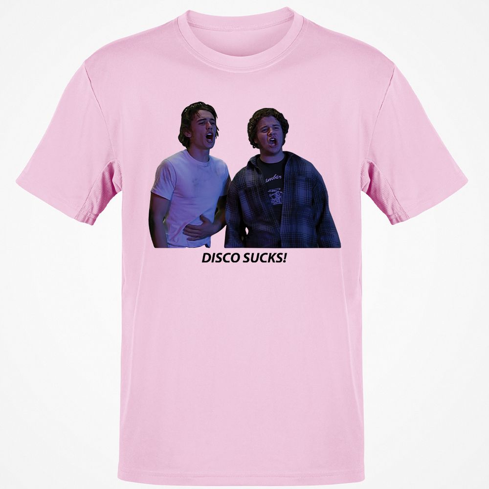 Classic Unisex T-Shirt - WQDBESFF - Light Pink - 5