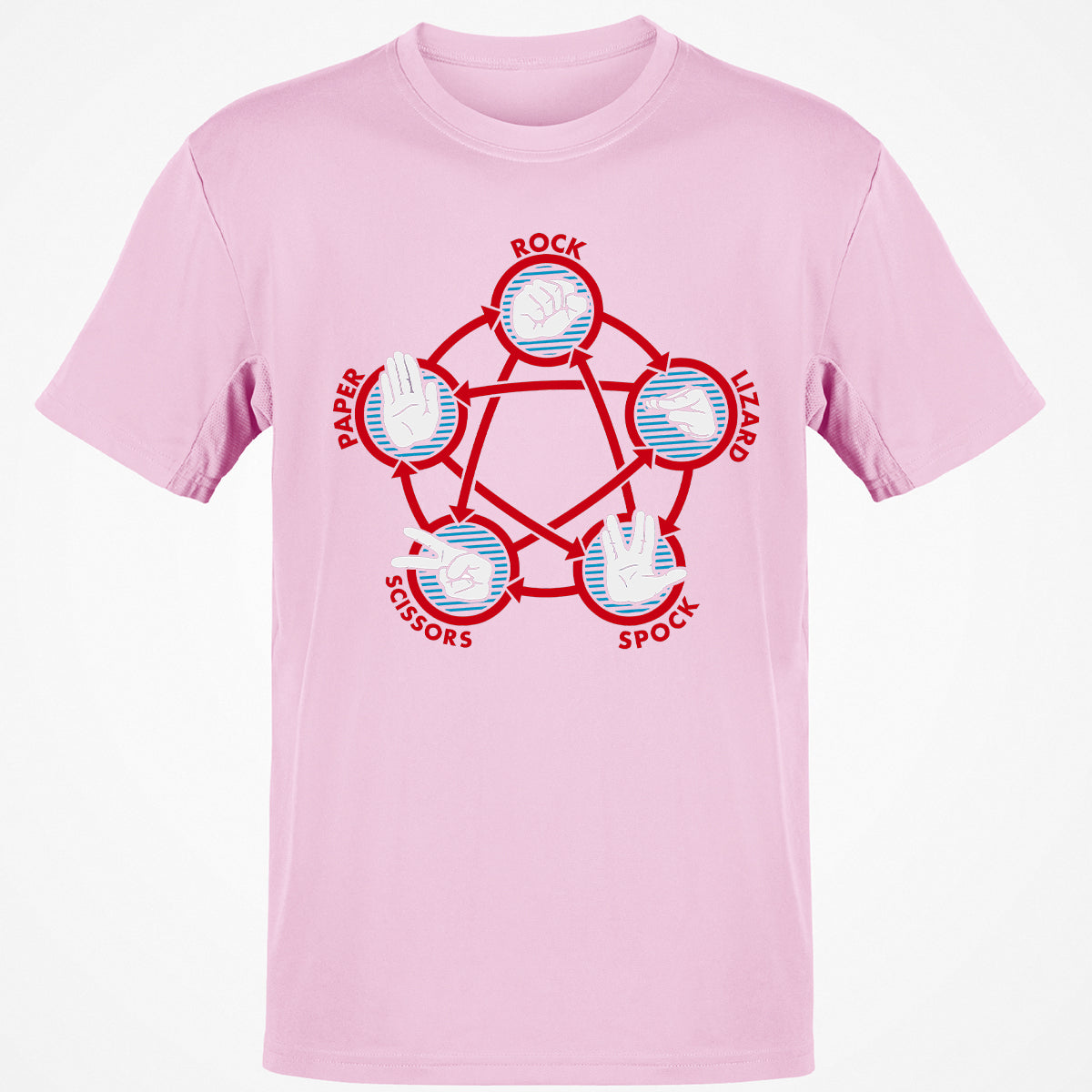 Classic Unisex T-Shirt - Z46PNW79 - Light Pink - 5