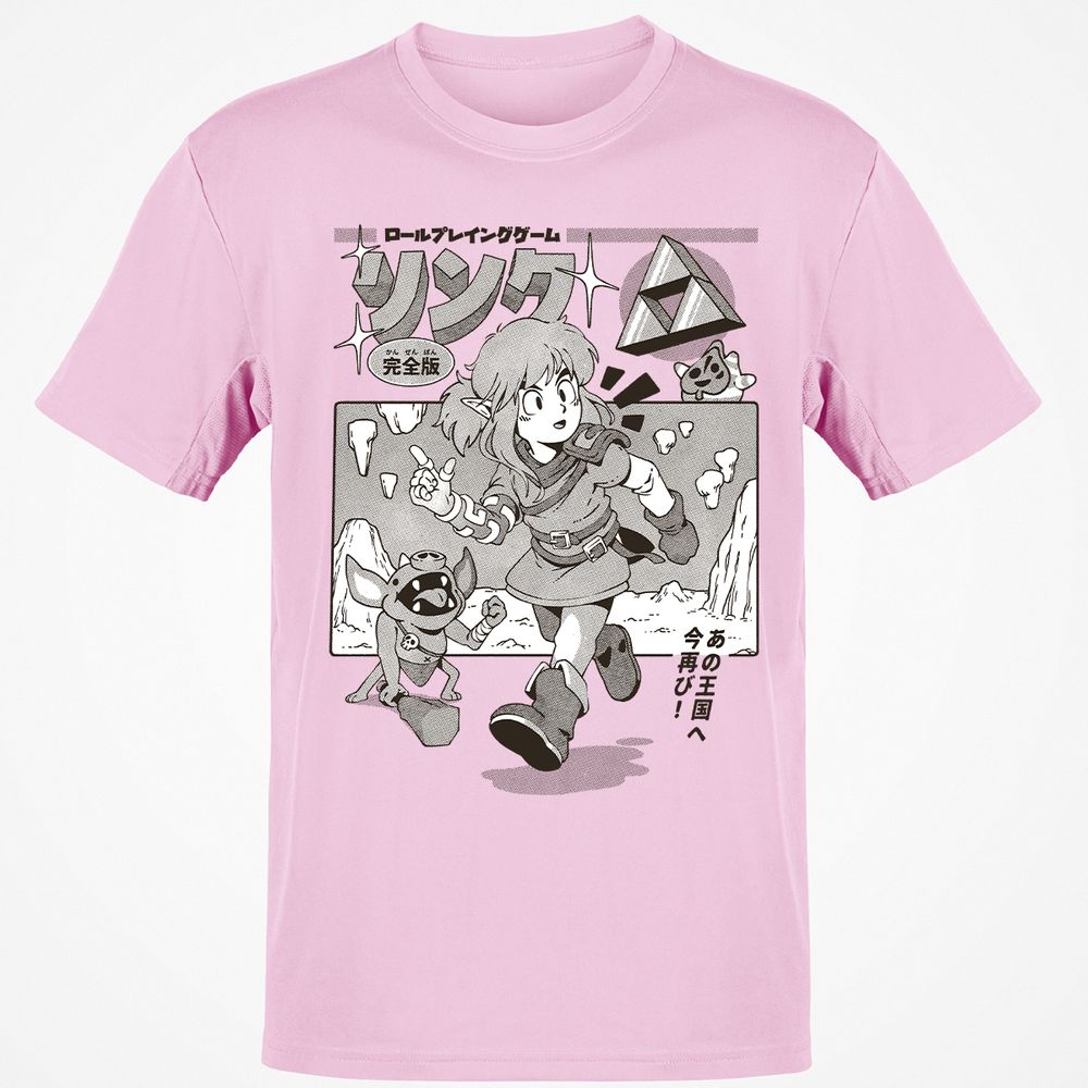 Classic Unisex T-Shirt - 8WMJ8HYU - Light Pink - 5
