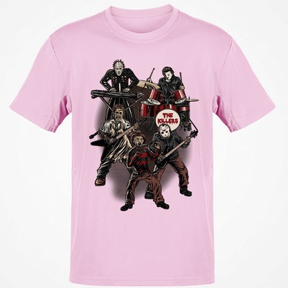 Classic Unisex T-Shirt - HRRU3KCY - Light Pink - 5