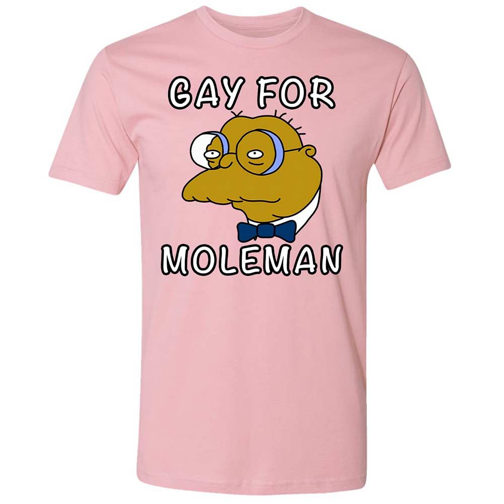 Gay for Moleman - Light Pink - 5