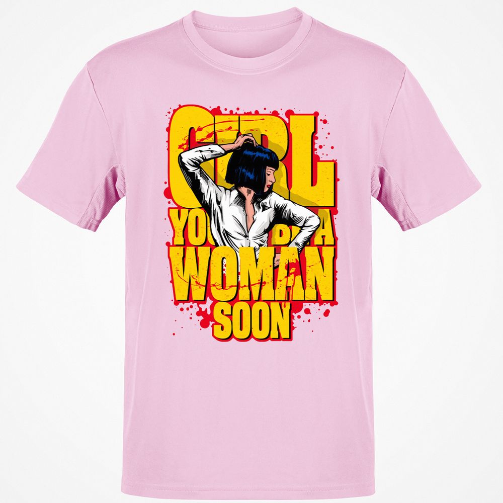 Classic Unisex T-Shirt - 8FUJSQJN - Light Pink - 5