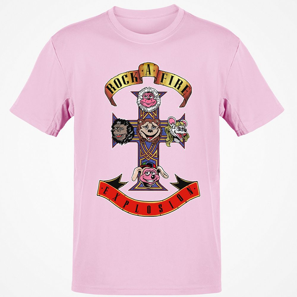 Classic Unisex T-Shirt - QVY2L4WZ - Light Pink - 5