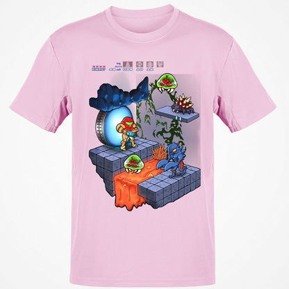 Classic Unisex T-Shirt - TCK1CL7E - Light Pink - 5