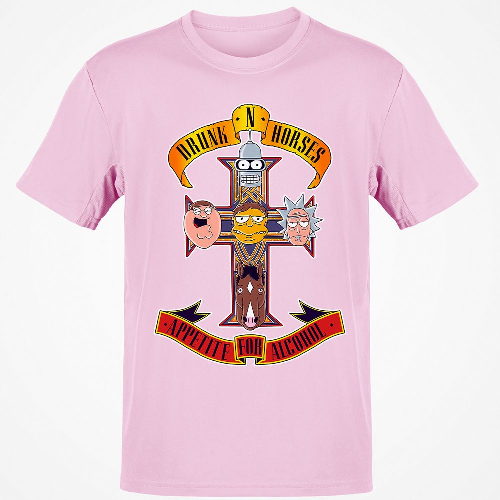 Classic Unisex T-Shirt - L41B8X7T - Light Pink - 5