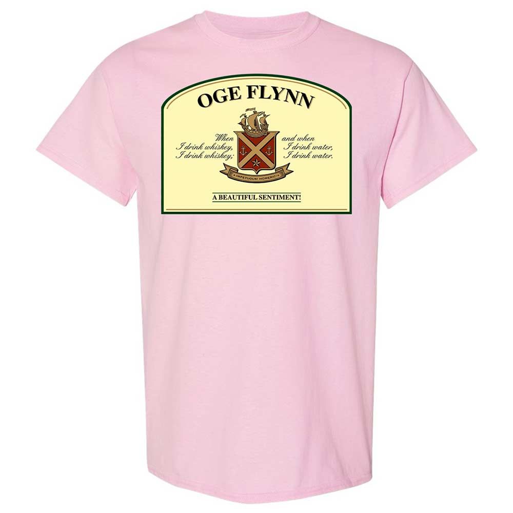 When I drink whiskey, when I drink water - Light Pink - 5