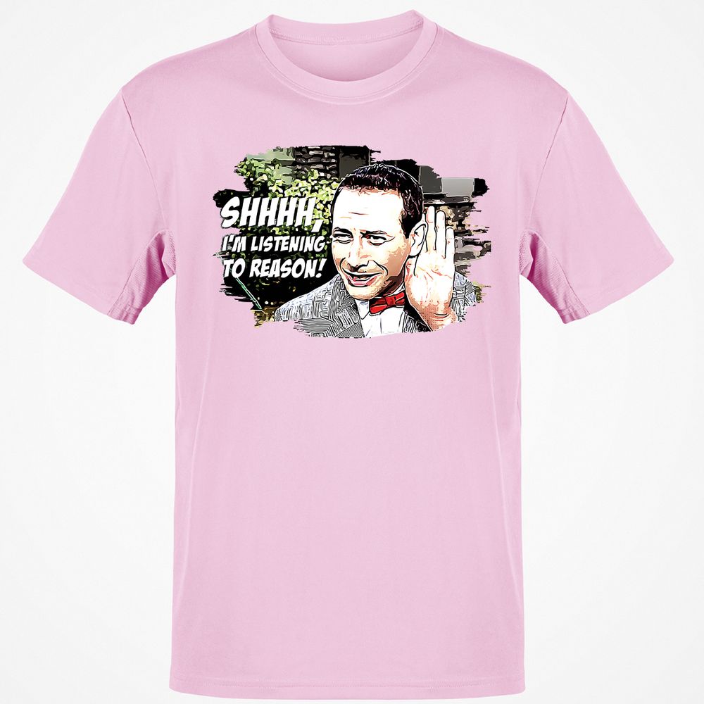 Classic Unisex T-Shirt - UY4H6QMU - Light Pink - 5