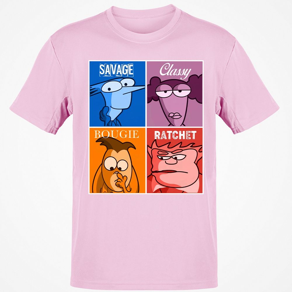 Classic Unisex T-Shirt - 69N15CW7 - Light Pink - 5