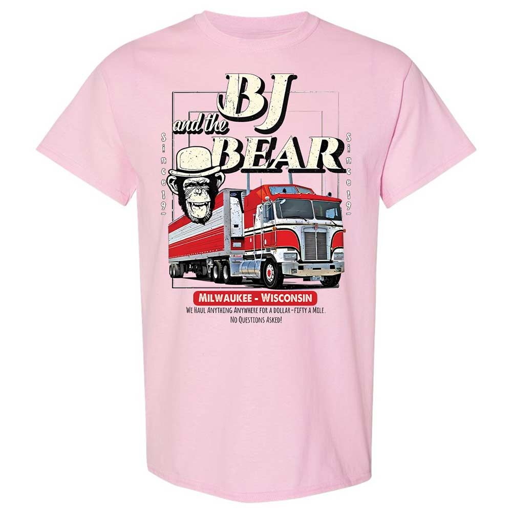 Classic Unisex T-Shirt - TR34VXAF - Light Pink - 5