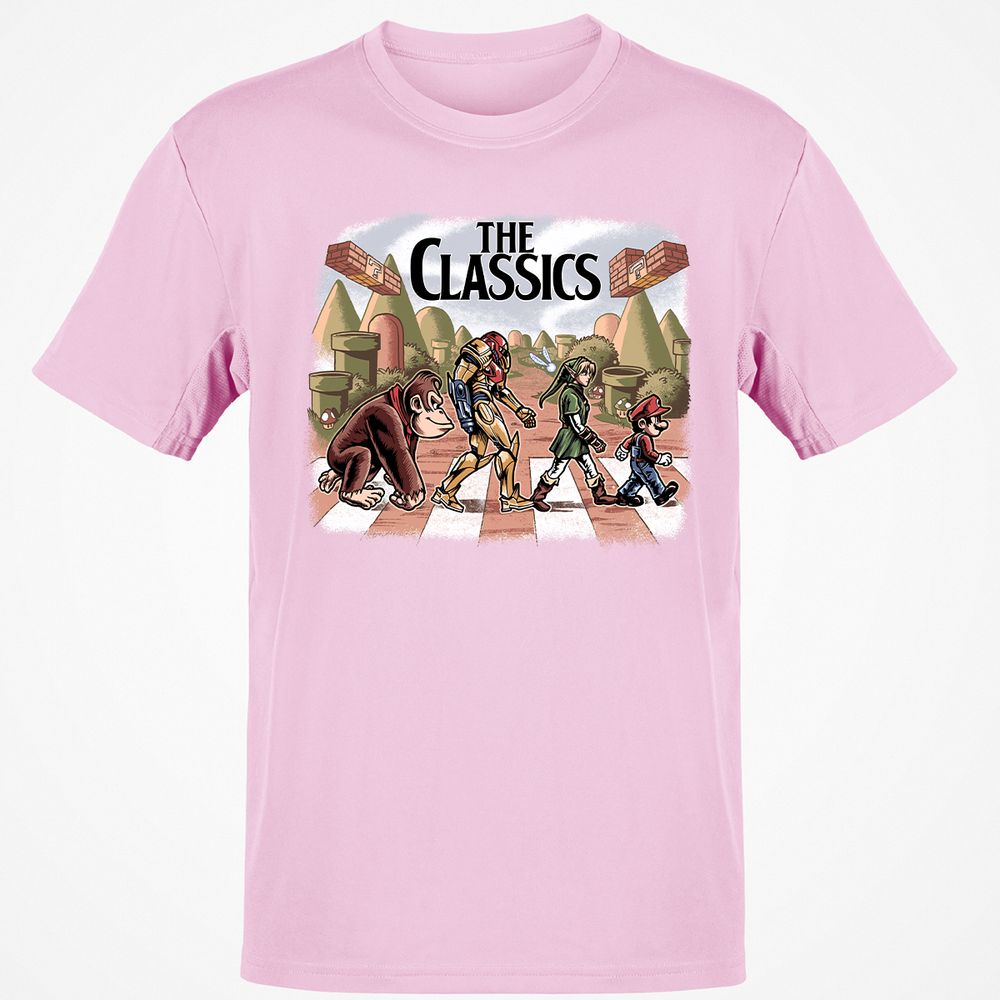 Classic Unisex T-Shirt - 5NL1ZA7N - Light Pink - 5