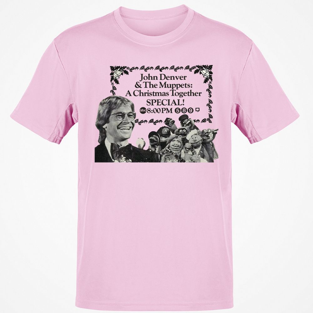 John Denver and Muppet - Light Pink - 5