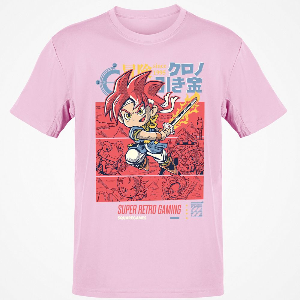 Classic Unisex T-Shirt - L3DK861R - Light Pink - 5