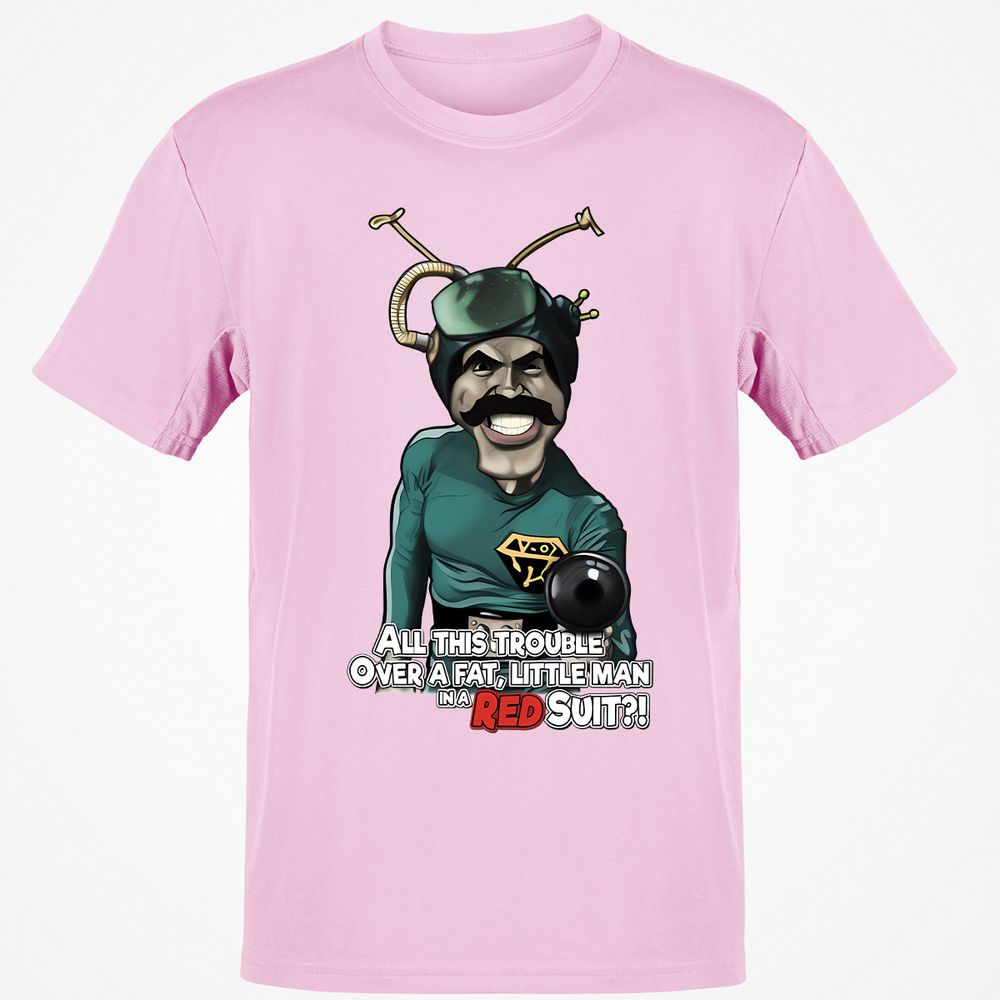 Fatman with red suit - Light Pink - 5