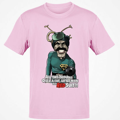 Fatman with red suit - Light Pink - 5