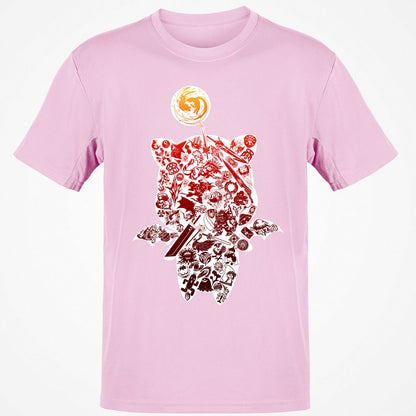 Classic Unisex T-Shirt - JSM19EKH - Light Pink - 5