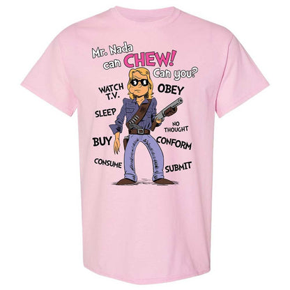 I have come here to chew bubblegum and kick ass - Light Pink - 5