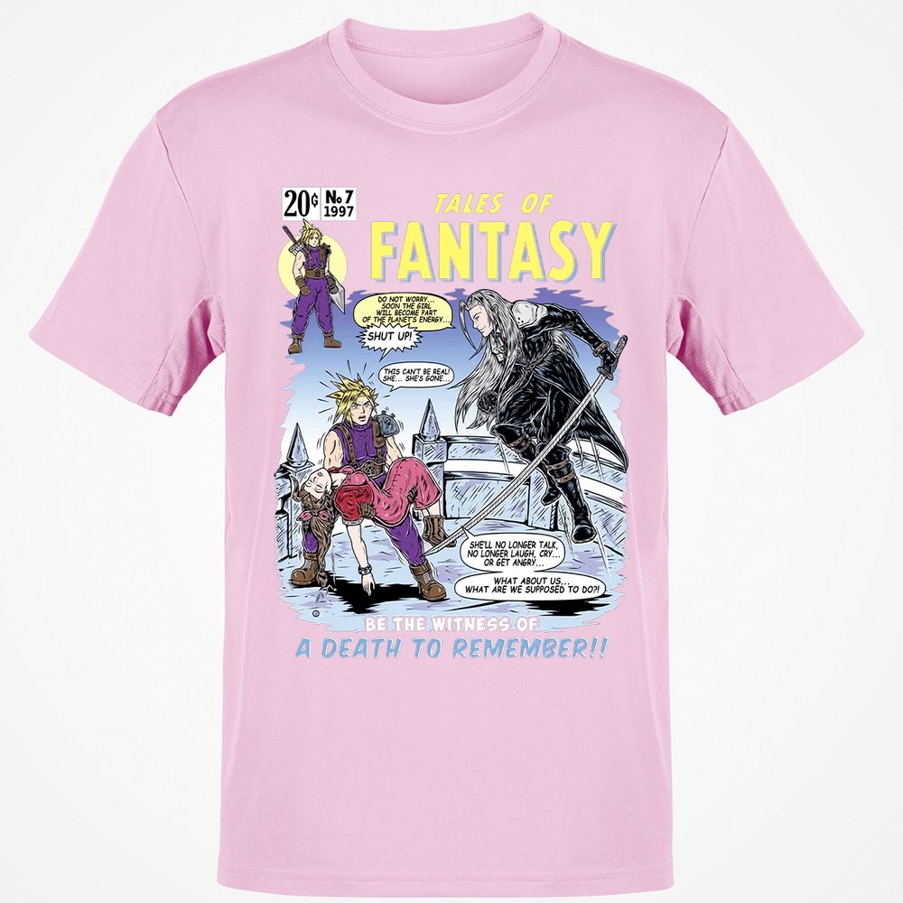 Classic Unisex T-Shirt - UZGCZSVW - Light Pink - 5