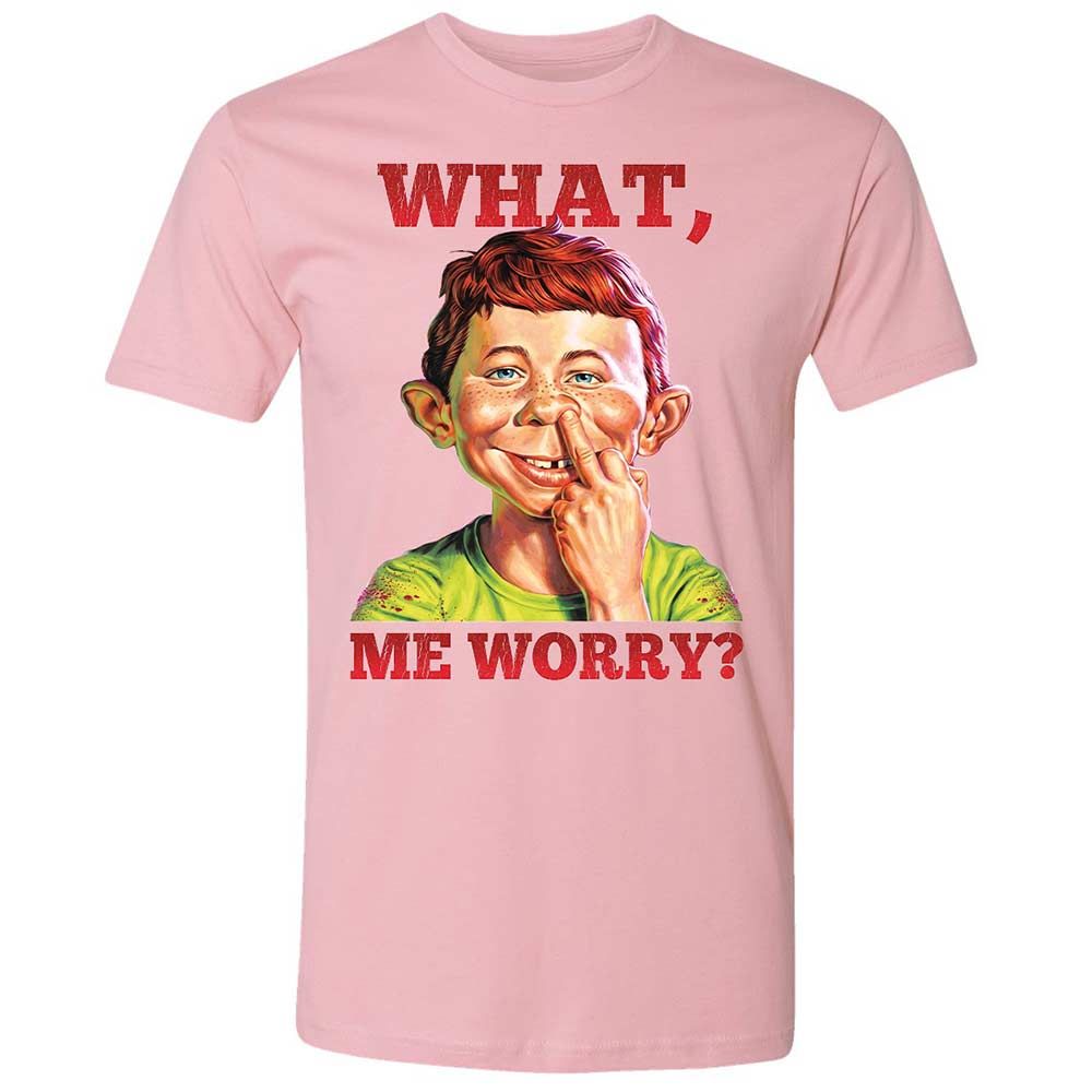 What, me worry - Light Pink - 5