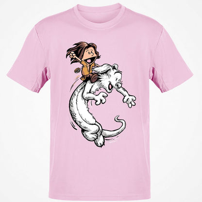 Classic Unisex T-Shirt - YP8TNEU5 - Light Pink - 5