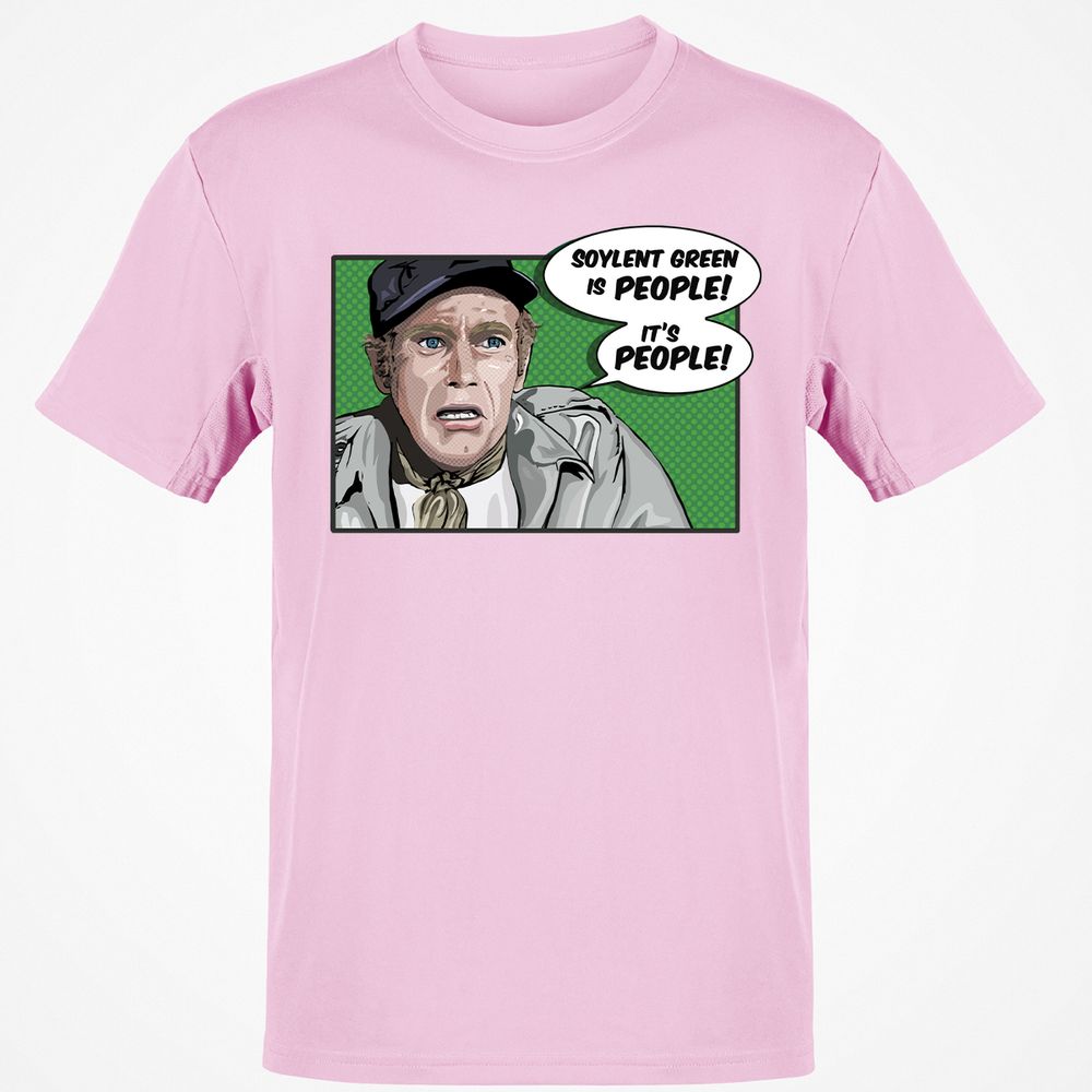 Classic Unisex T-Shirt - BQTQA8KD - Light Pink - 5