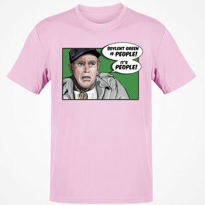 Classic Unisex T-Shirt - BQTQA8KD - Light Pink - 5